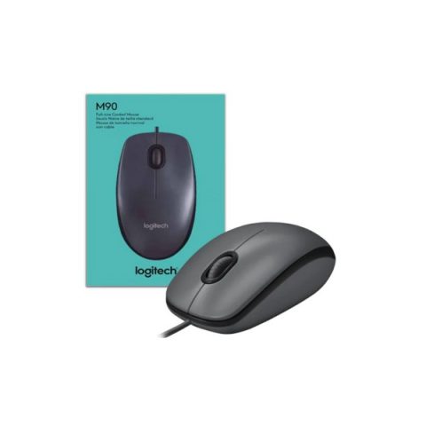 Mouse Logitech M90 Plug & Play con cable
