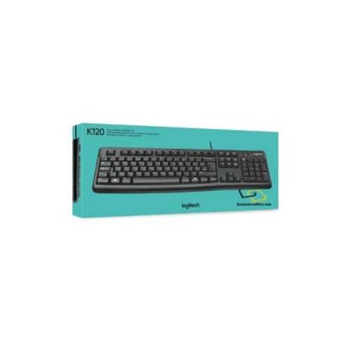 Teclado Logitech K120 USB (Color Negro)