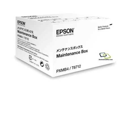 Caja de Mantenimiento Epson T671200 WF-6090, WF-6590 y WF-R8590.