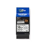 Cinta Brother TZE-S141 negro transparente 18mm Cinta Brother TZE-S141
