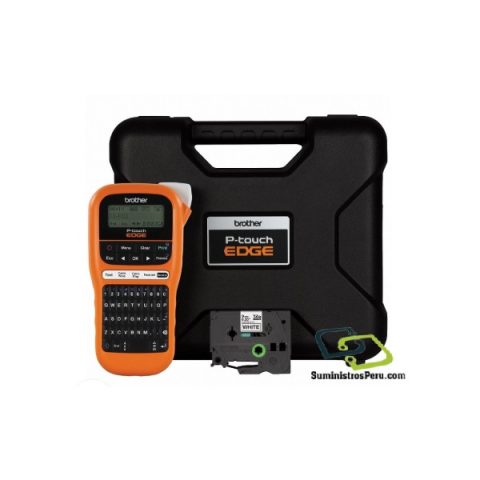 Rotuladora Industrial Portátil Brother PT-E110VP, Kit Eléctrico para Cables y Paneles